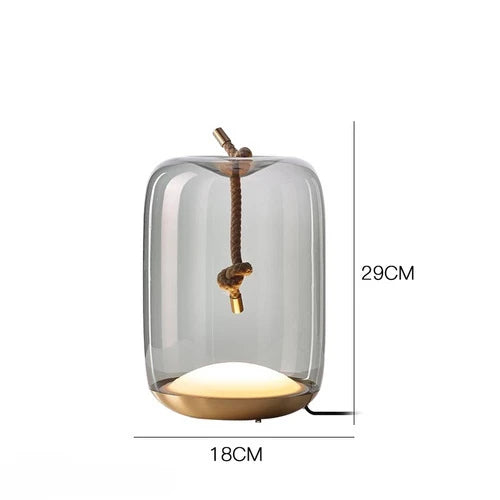 Knot Glass Table Lamp