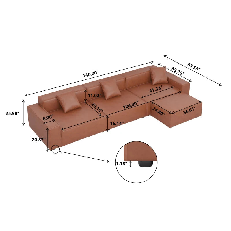 Multi-seat sofa